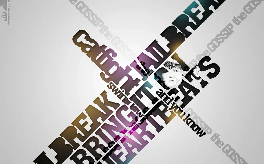 Modern wallpaper for laptops and office computers with stylish and special text