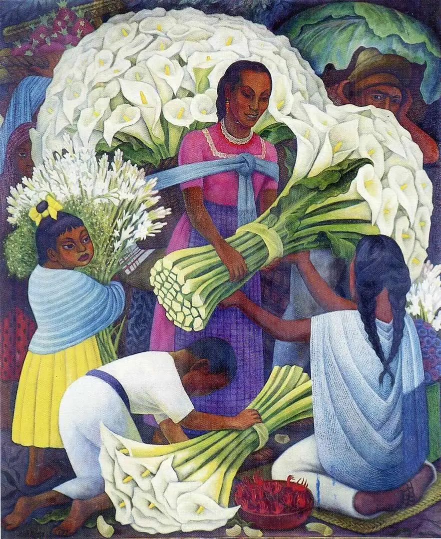 A fresh and cheerful profile photo by Diego Rivera for art lovers