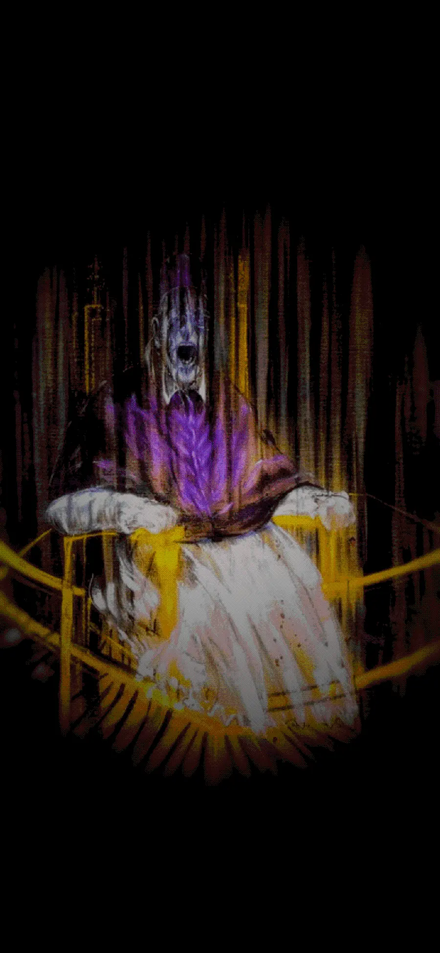 Francis Bacon's Study after Velázquez's Image of Pope Innocent