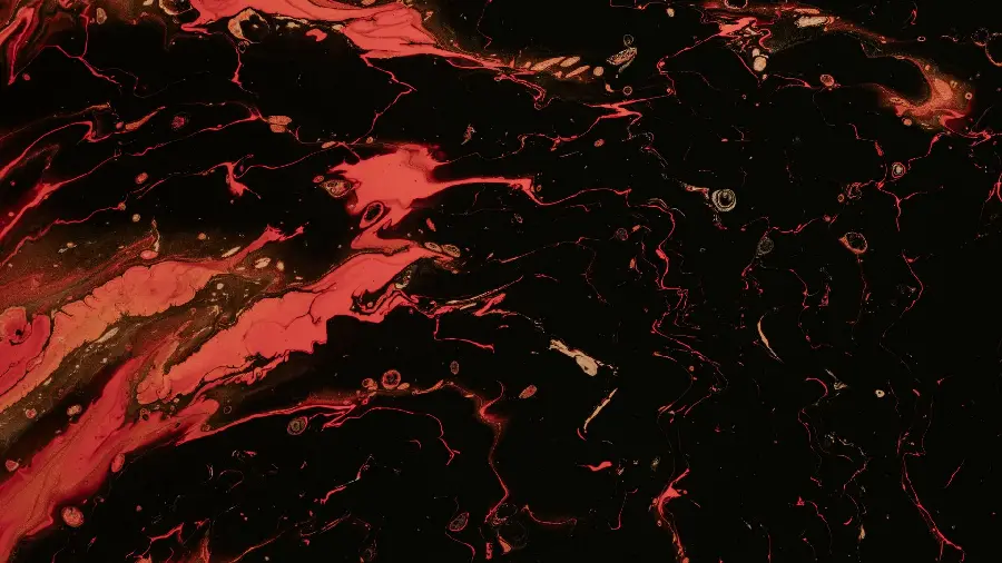 Black and Red Liquid Texture Wallpaper