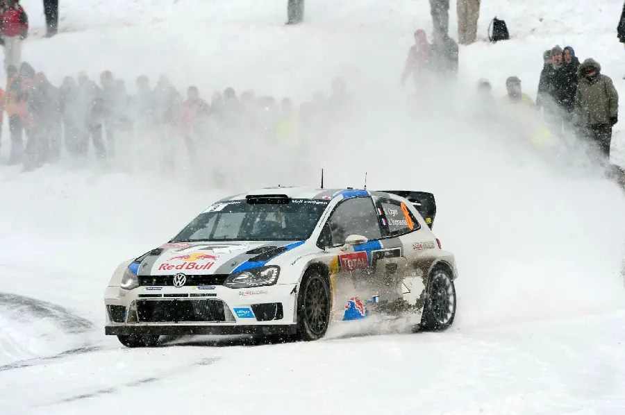 Winter and Snowy Rally Racing Photo with 4K Quality