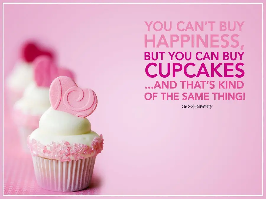 Creamy cupcake background decorated with biscuits for pastry chef profiles