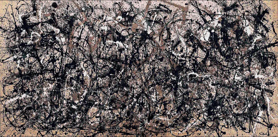 Abstract Formalism Painting Modern Art Jackson Pollock