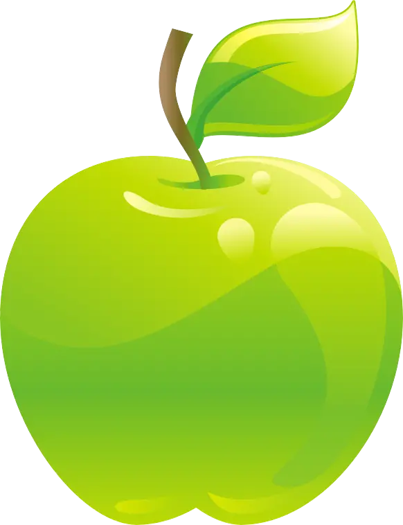 Free download of PNG and cut out images of delicious green apples