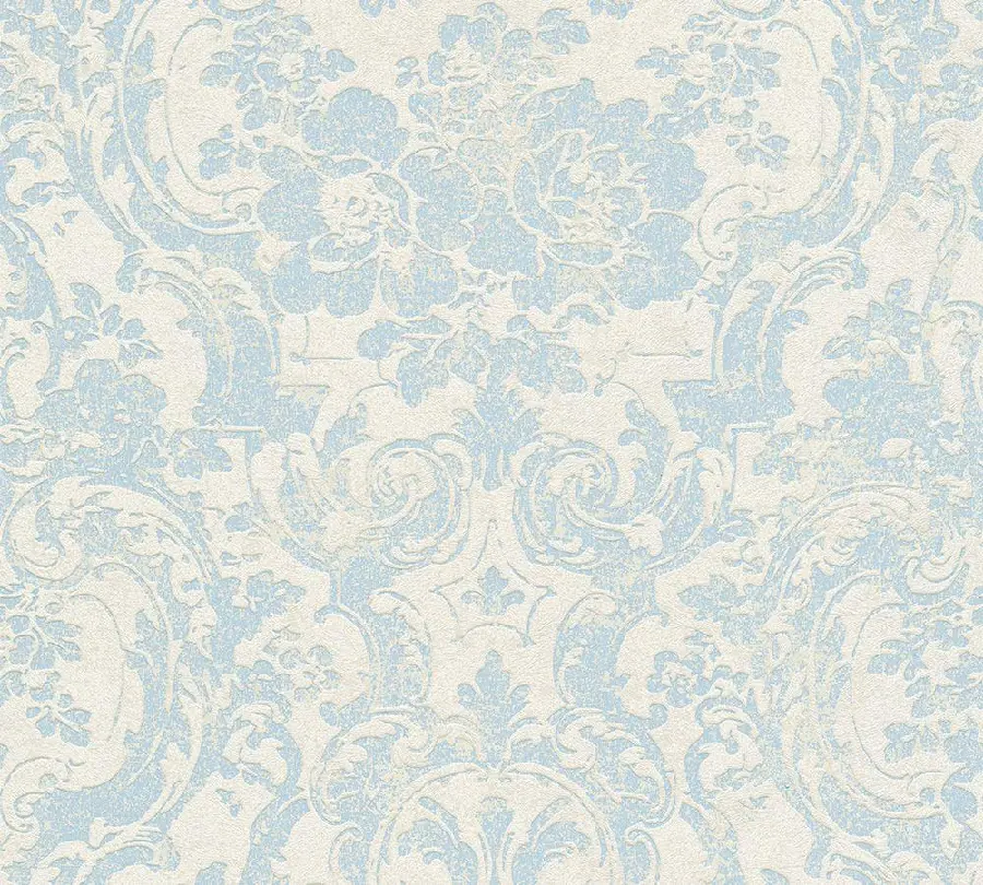 Download the new light blue baroque style pattern and texture 