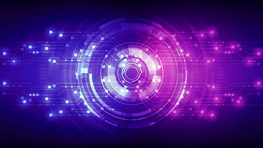 Download Background Photos and Wallpapers of Digital Design and Blockchain Technology