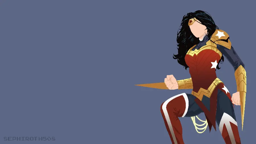 Download modern digital graphic photo of Wonder Woman or Wonder Woman 