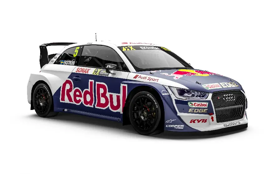 Stock image of car for rallycross suitable for Photoshop and editing