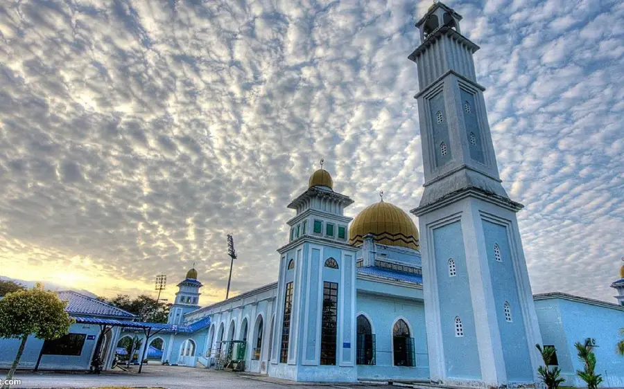 Islamic architecture wallpaper for printing wall posters in spiritual places