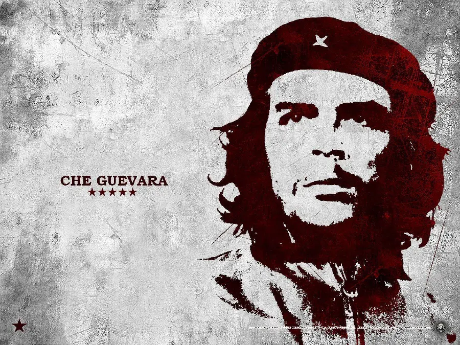 Simple and unedited image of Ernesto Che Guevara with 4K quality 