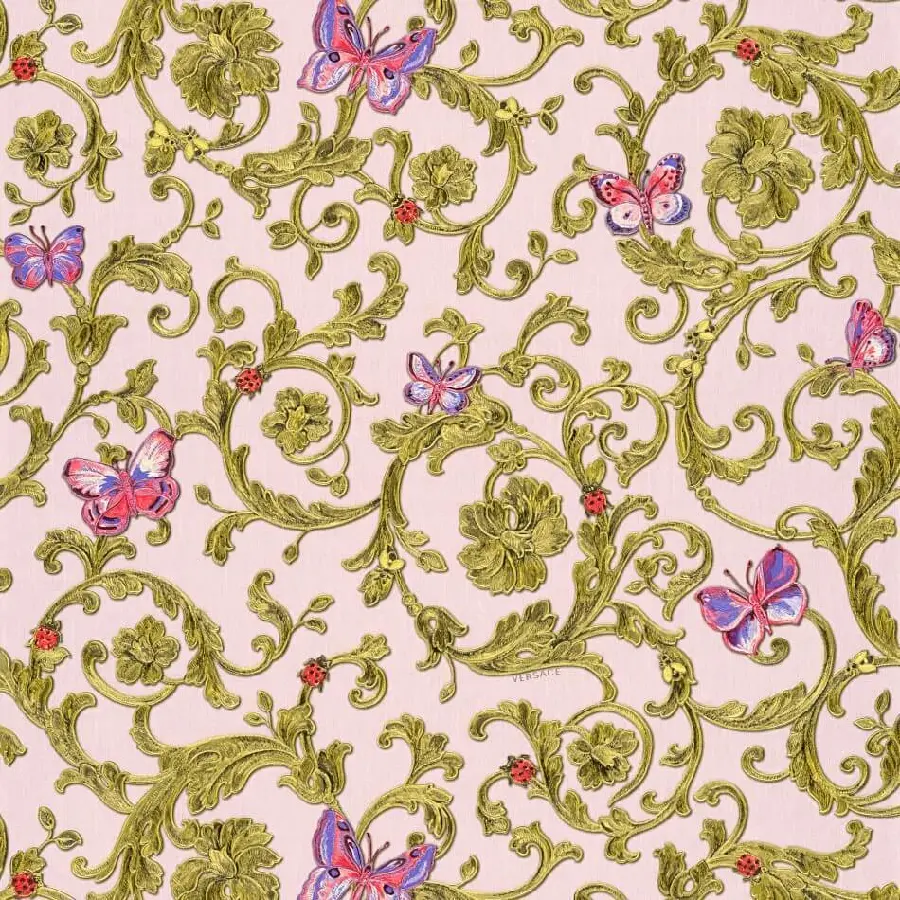 The most beautiful pattern design And the highest quality regular baroque style floral pattern 