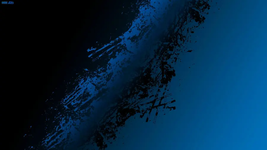Cool and stylish abstract background photo for desktop in two colors black and blue