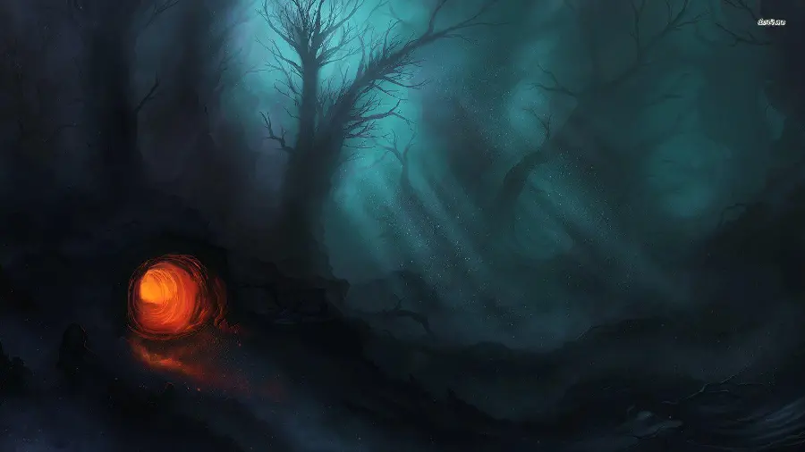 Download a digital image of a dark cave for poster and painting printing