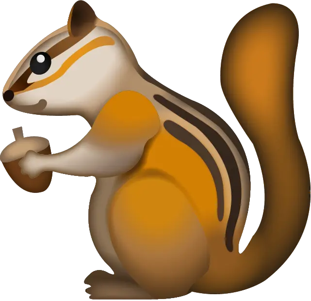 Cartoon squirrel image cut out free and full HD