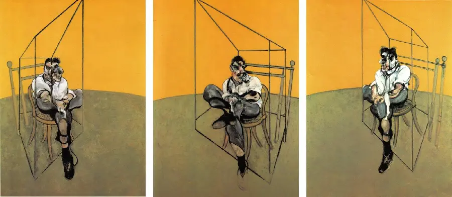 Studies for a Portrait of Lucian Freud 1969 Francis Bacon 