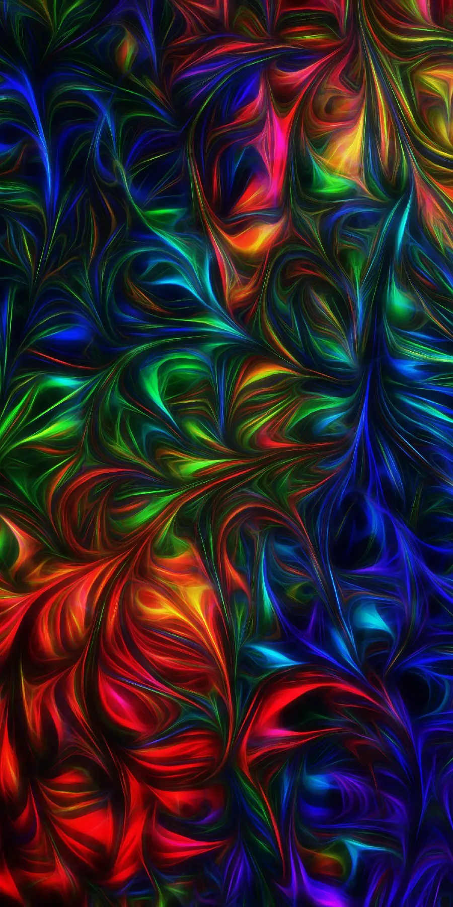Amazing and creative geometric and fractal art background