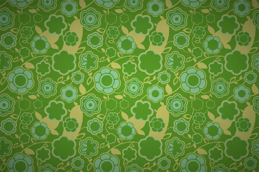 High quality wallpaper of Islamic design on a green background