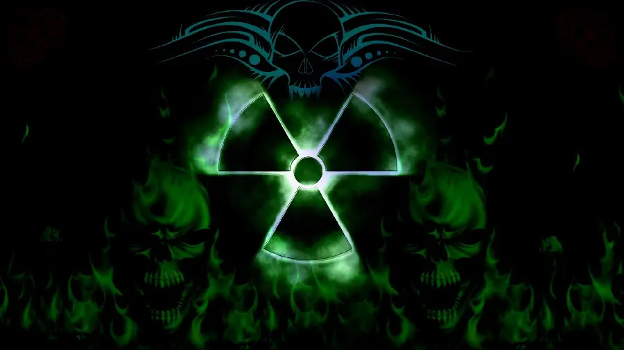 The latest abstract fantasy wallpaper of a human skull with a black background 