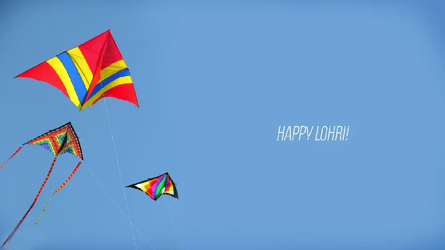 Download Wallpaper of the Flying Kite Celebration for Desktop 