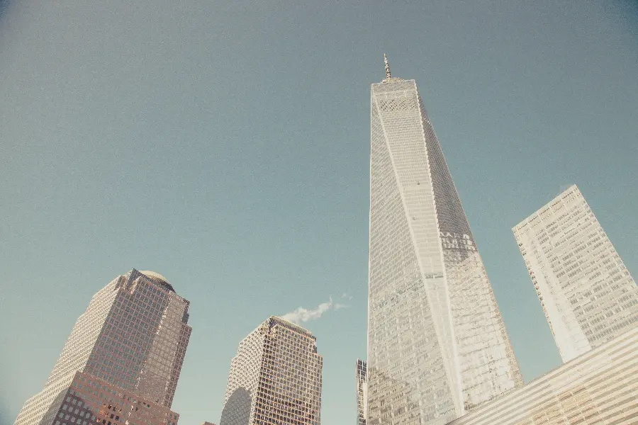 Background photo of minimalist buildings and skyscrapers for construction engineering