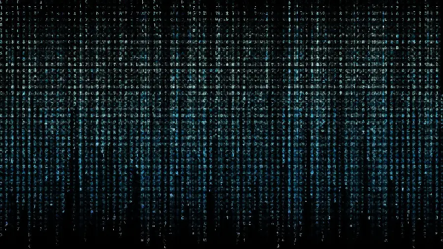 Download blockchain profile photo and wallpaper with dark blue background