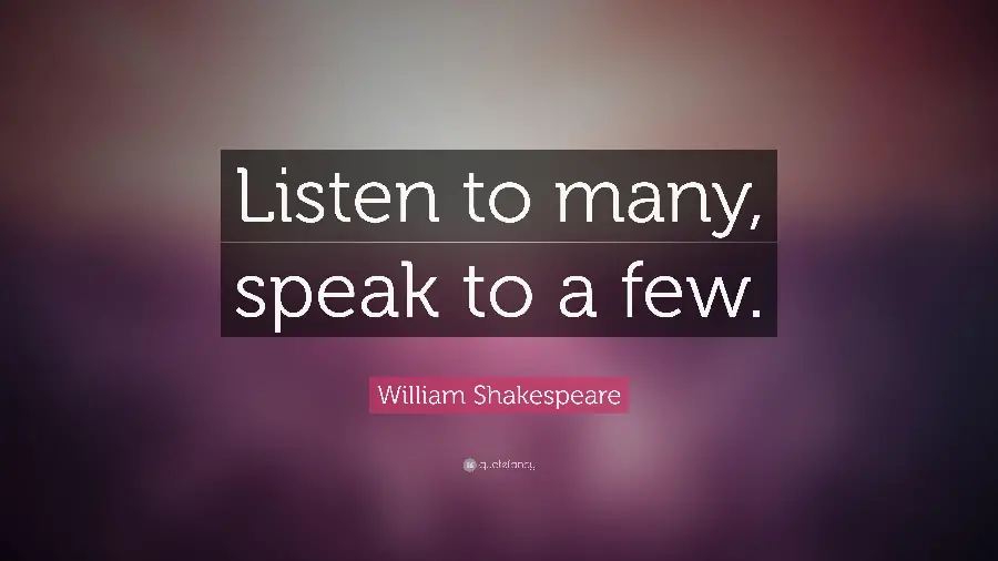 The best quote from William Shakespeare in a special and attractive photo