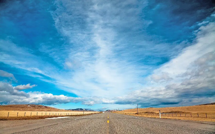 Straight Road Background by Jeff Sullivan