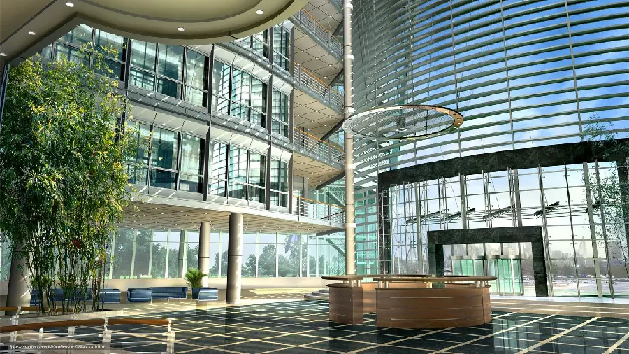 Photos of the latest stylish and modern decoration and architecture of glass buildings