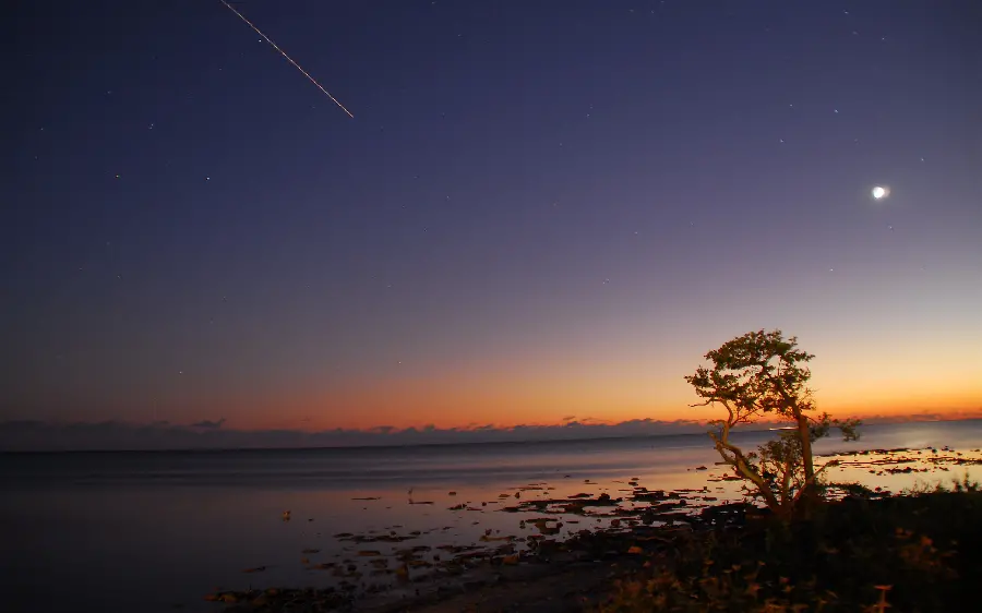 Wallpaper for desktop with a view of a clear sky of nature