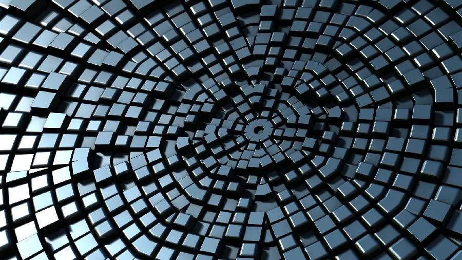 Download the latest profile picture and wallpaper with a special 3D blockchain design