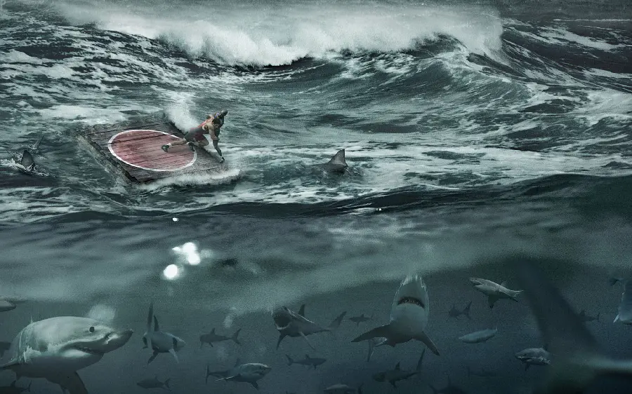 Download free wallpaper photo of the sea design suitable for old screens 