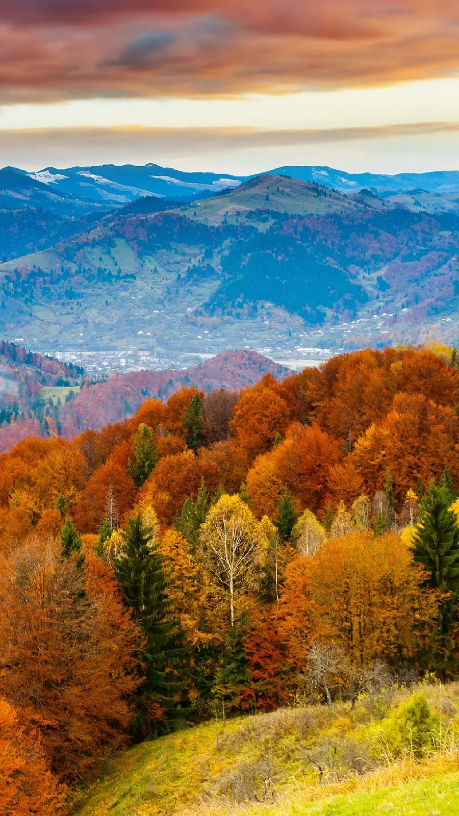 The most special landscape of creation Autumn for tablet background image 