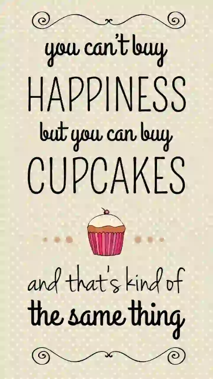 Advertising flyer design idea with English text for advertising a pastry shop, bakery, cafe and cupcake shop 