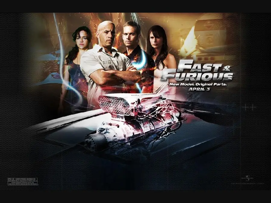 Wallpaper of the Fast and the Furious movie series for desktop