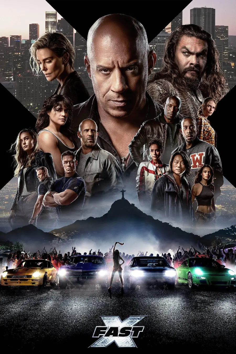 Cool Stock of Fast and Furious 10 Fast X Movie Poster 