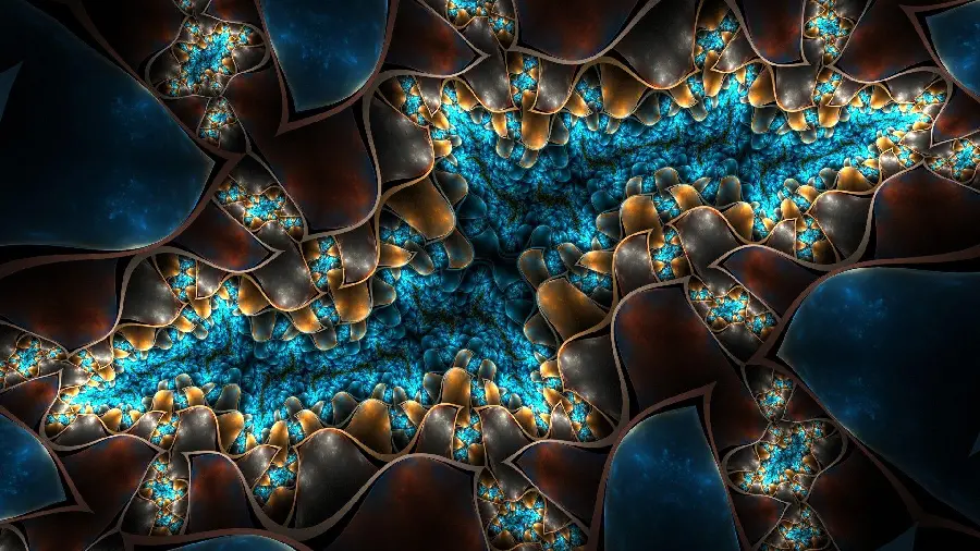 Stylish and luxurious background photo with abstract fractal design