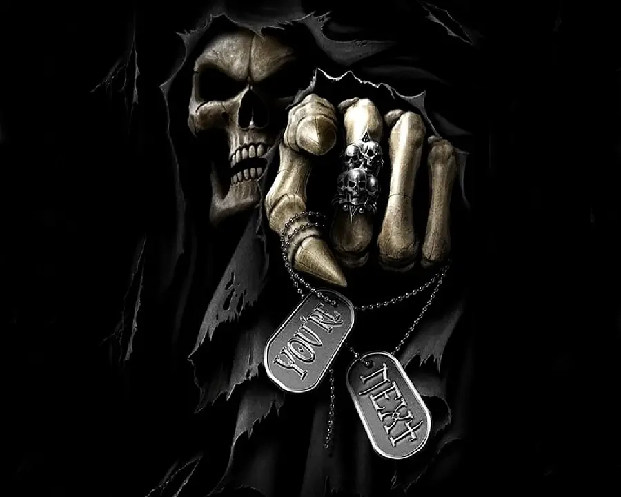 Download photo of a human skeleton with a black background and full HD quality 