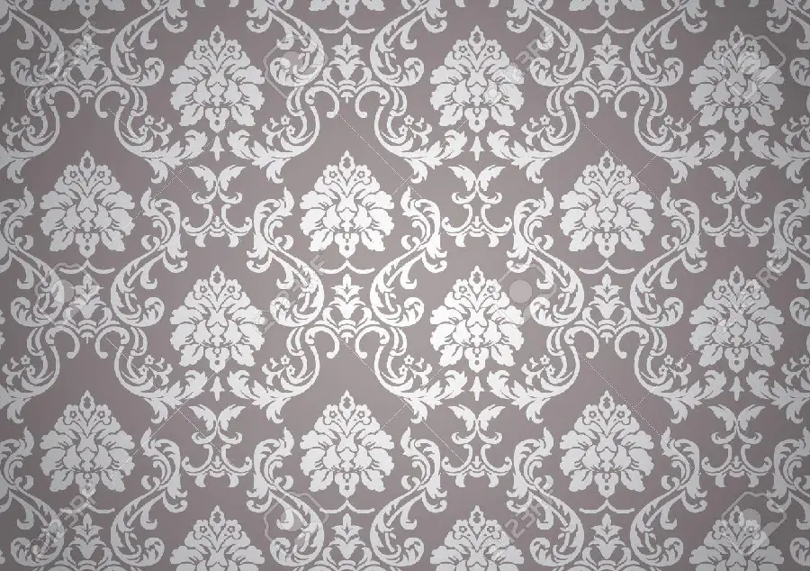 The most mysterious regular and repetitive baroque style pattern and pattern design with high quality