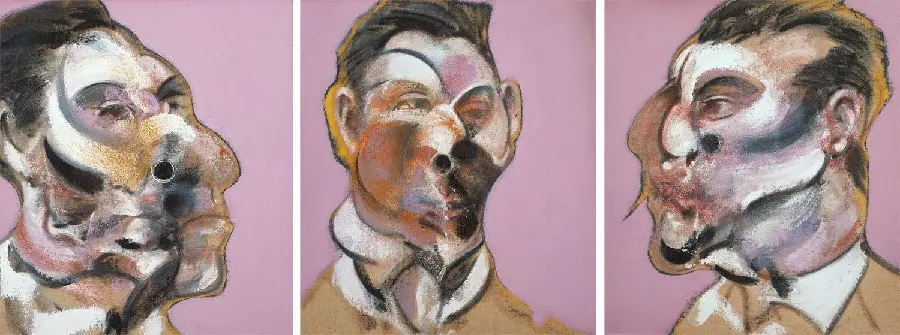 Photo of painting Three Studies of George Dyer, 1969 Francis Bacon 