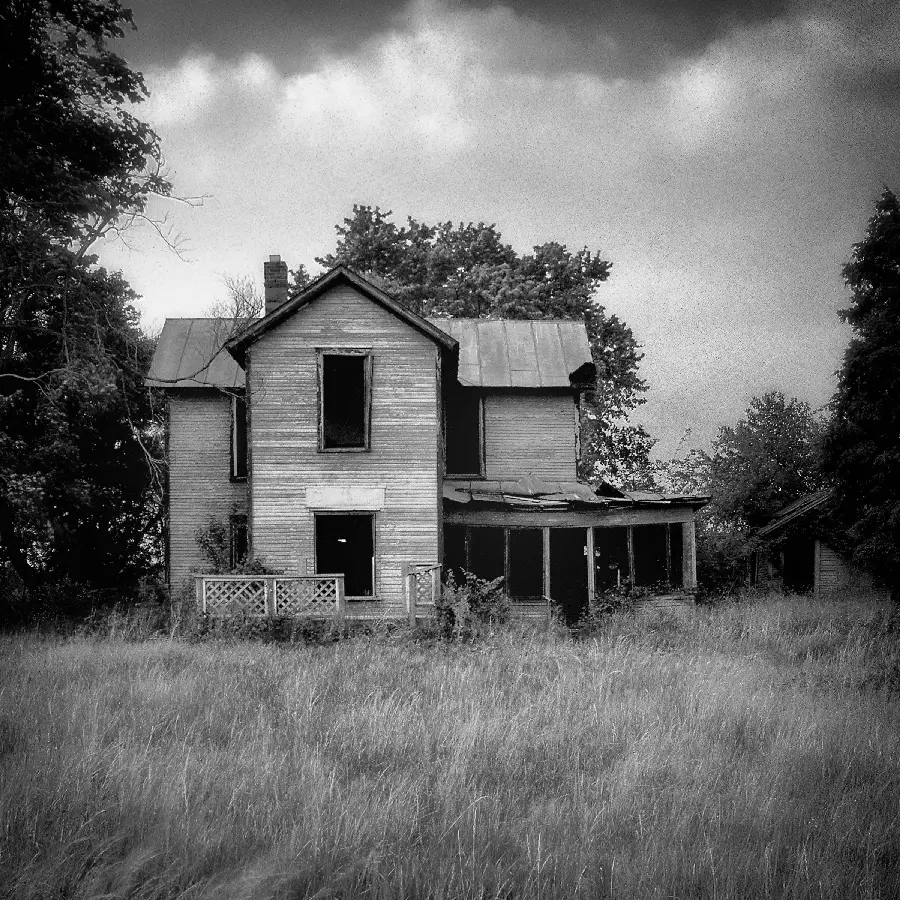 Stock with 4k quality fine art photography taken from old cottage