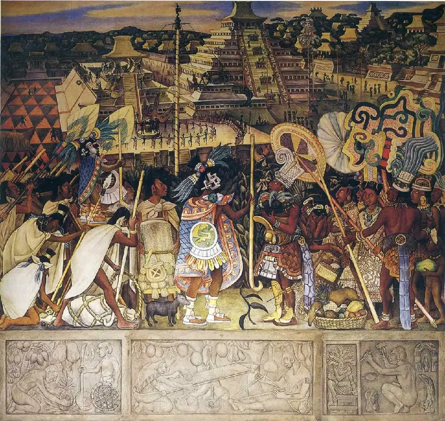 Download high-quality stock of the famous mural by Diego Rivera