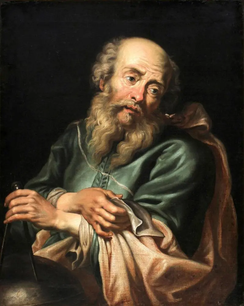 The most interesting photo of Galileo Galilei, the famous Italian astronomer 