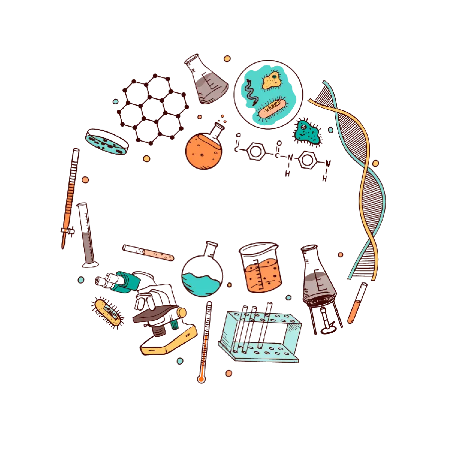 Downloaded image with the theme of Chemistry in PNG format and free