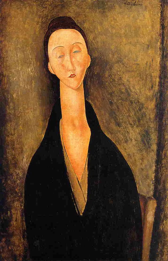 Madame Hanka Zborowska by Amedeo Modigliani Italian painter and sculptor