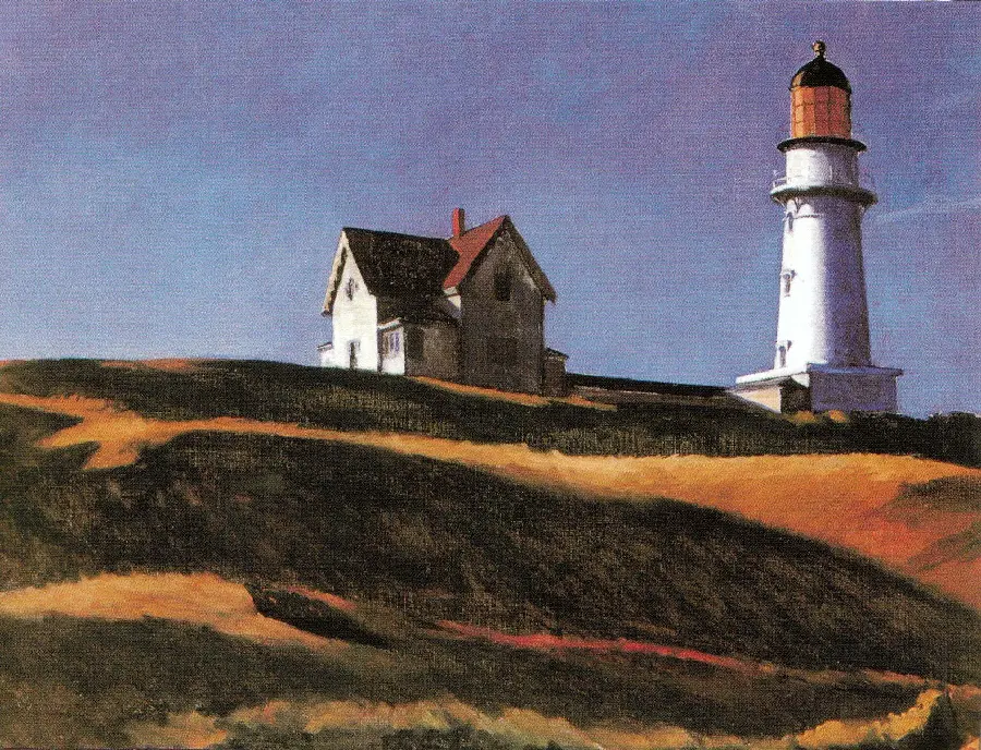 Lighthouse Hill Painting, 1927 Edward Hopper Obras