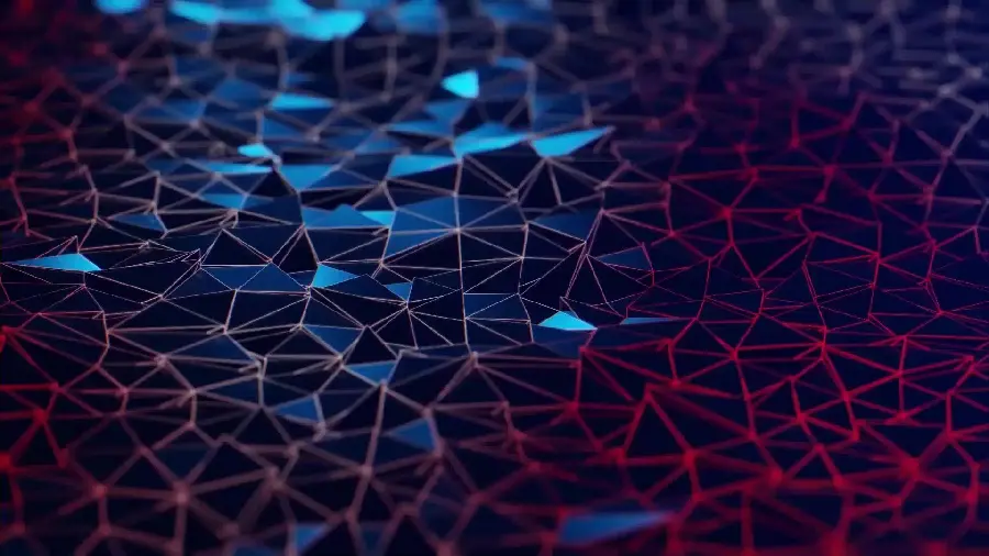 Black and Red Wireframe HD Live Wallpaper Digital Wallpaper