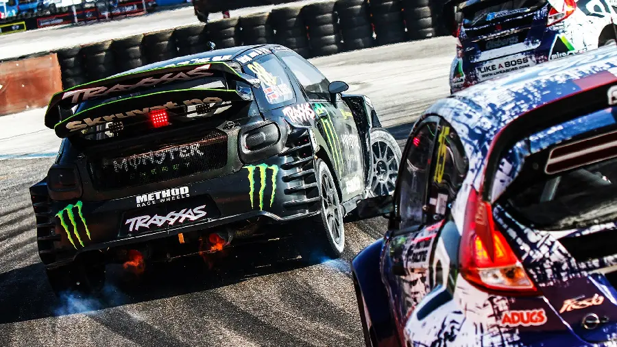 High Quality Stock of Black Rally Cross Race Car