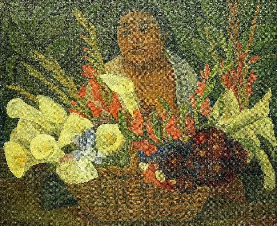 Free download of oil paintings by the famous artist Diego Rivera
