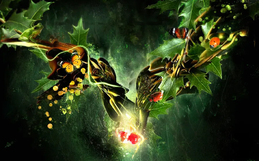 Download an interesting and spectacular background photo for an old screen