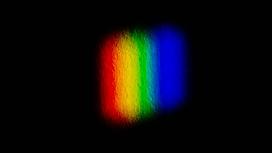 Full HD wallpaper FULL HD colored stripes on a black background